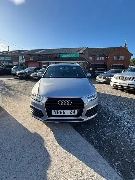 Used Audi Q3 S-Line 150 HP (110 kW) 2015 Silver SUV