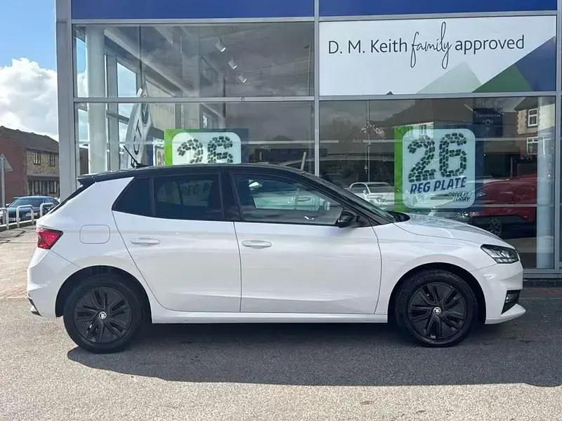 Used Skoda Fabia Colour Edition 2022 White Hatchback