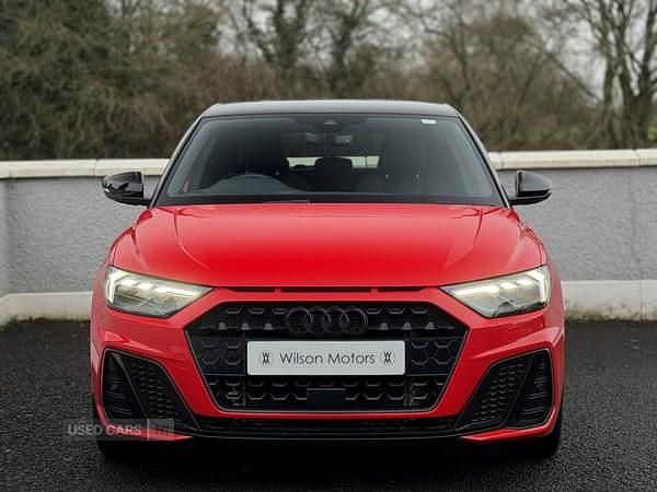 Used Audi A1 Sportback Black Edition 2023 Red Hatchback