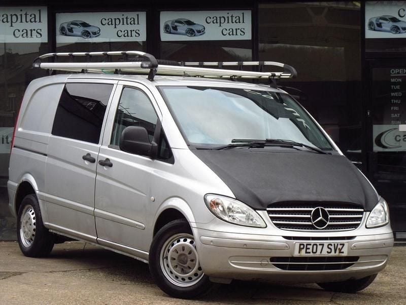 Used Mercedes Vito 150 HP (110 kW) 2007 Silver Van