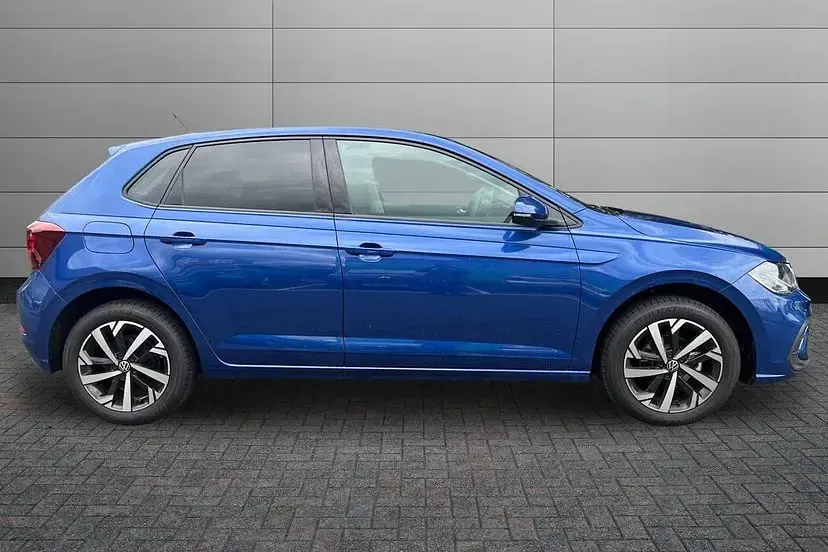 Used VW Polo Match 95 HP (69 kW) 2026 Blue Hatchback