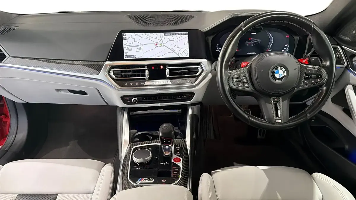 Begagnad BMW M4 Competition Edition 510 HK (375 kW) 2022 Röd Sportkupé