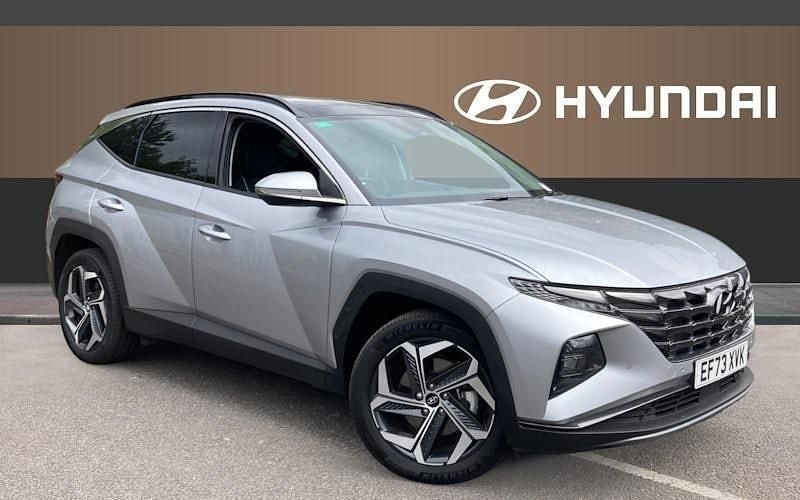 Silver Used 2023 Hyundai Tucson Ultimate SUV | £28,273 (A bit pricey) - Image 1/4