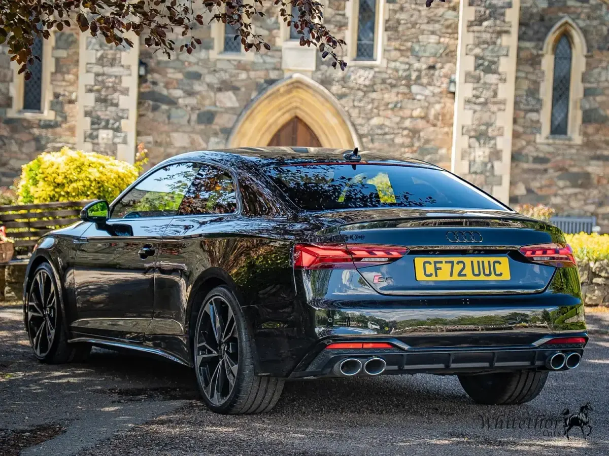 Used Audi A5 Black Edition 341 HP (250 kW) 2023 Black Coupe