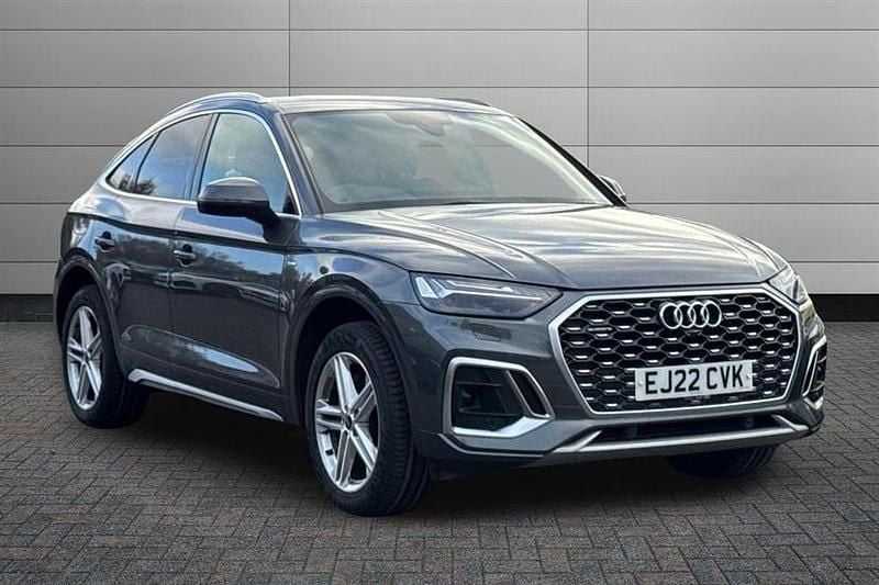 Daytona grey Used 2022 Audi Q5 S-Line SUV | £30,595 (Fair price) - Image 1/4