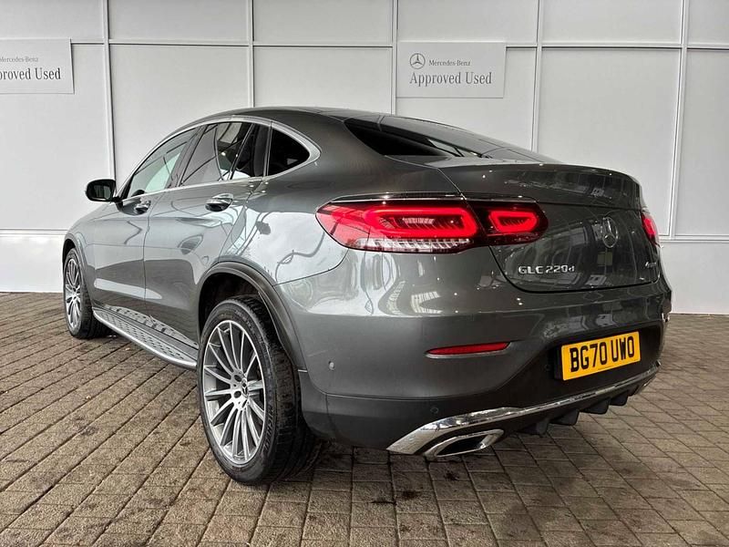 Used Mercedes GLC220 AMG Line Premium 2020 Grey Coupe