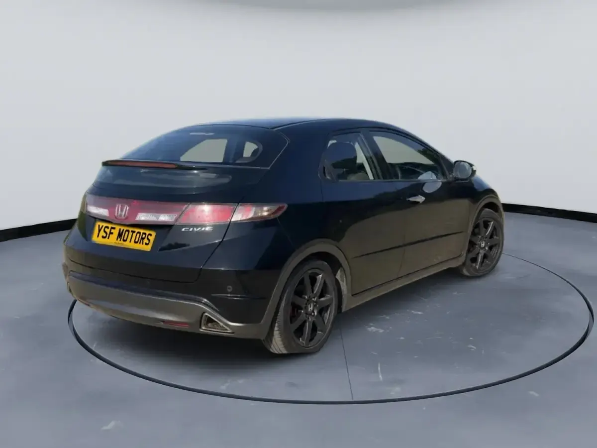Used Honda Civic SE 2008 Black Hatchback