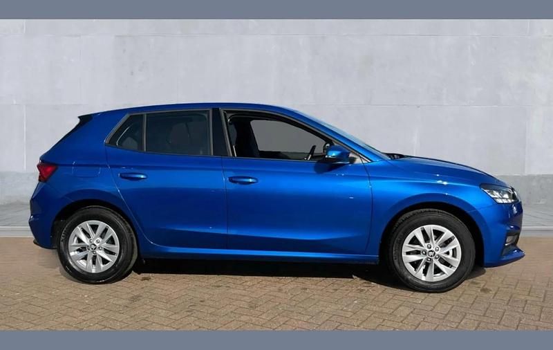 Used Skoda Fabia SE 116 HP (85 kW) 2025 Blue Hatchback