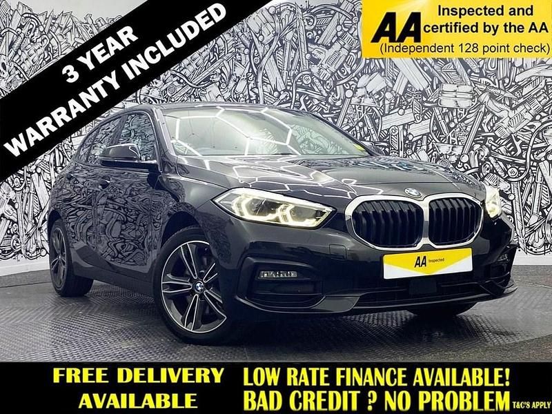 Black Used 2021 BMW 118 Sport Line Hatchback | £17,495 (Fair price) - Image 1/2