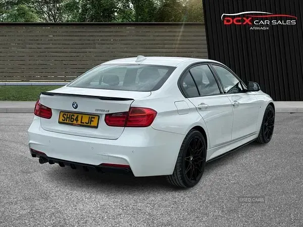 Used BMW 318 M Sport 2014 White Sedan