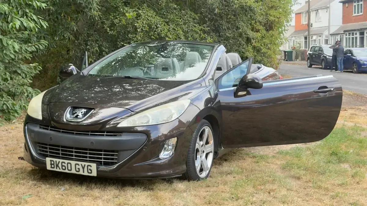 Used Peugeot 308 CC GTi 2010 Brown Cabriolet
