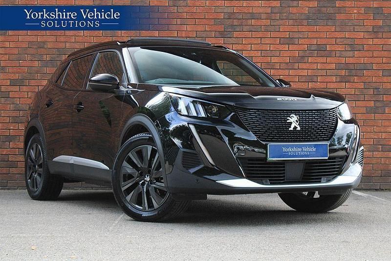 Black Used 2023 Peugeot e-2008 Premium SUV | £16,989 (Fair price) - Image 1/4