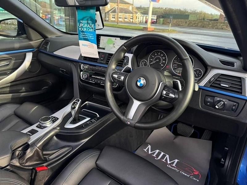 Used BMW 430 Cabriolet M Sport 252 HP (185 kW) 2019 Blue Cabriolet