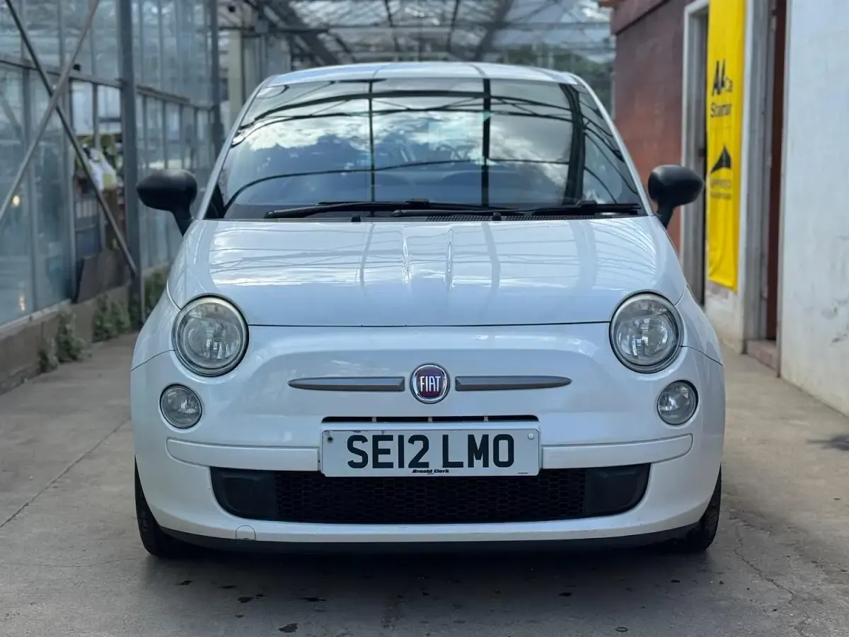 Used Fiat 500 S 85 HP (62 kW) 2012 White Hatchback