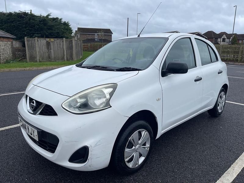 Used Nissan Micra Visia 2014 White Hatchback