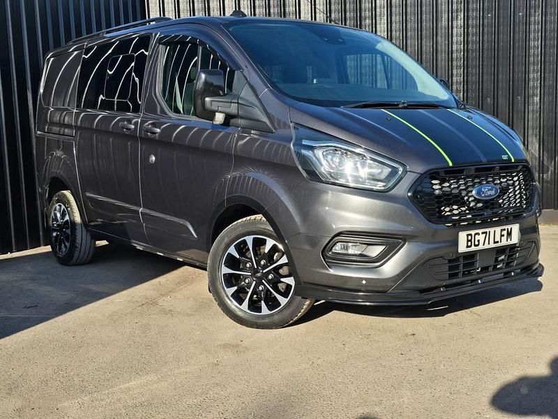 Used Ford Transit Custom Limited 185 HP (136 kW) 2021 Grey Van