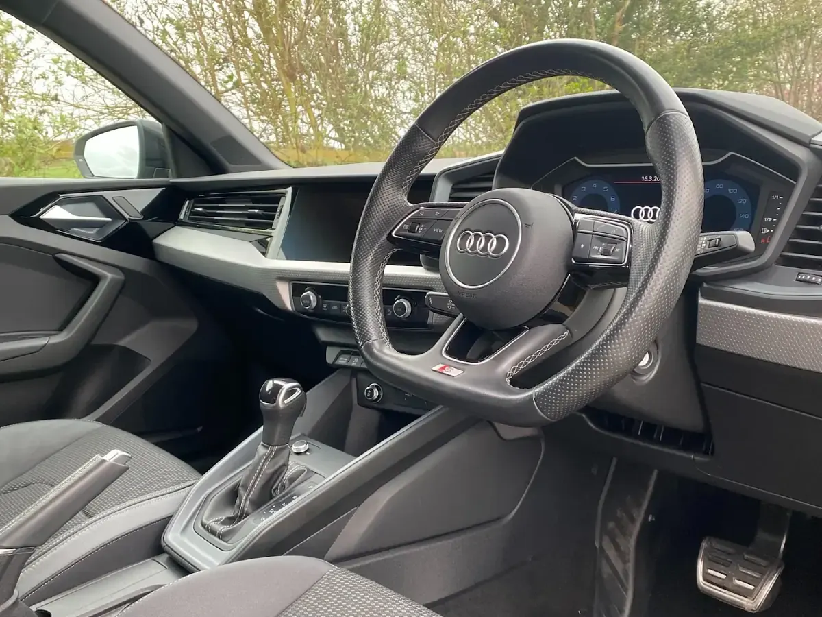 Used Audi A1 Black Edition 2023 Python yellow SUV