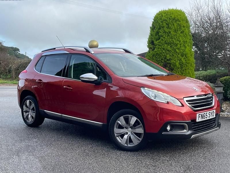 Red Used 2015 Peugeot 2008 Allure SUV | £5,495 (Fair price) - Image 1/4