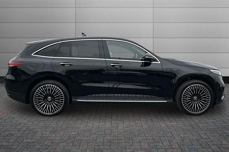 Used Mercedes EQC400 AMG Line Premium 300 kW (408 HP) 2023 Black SUV