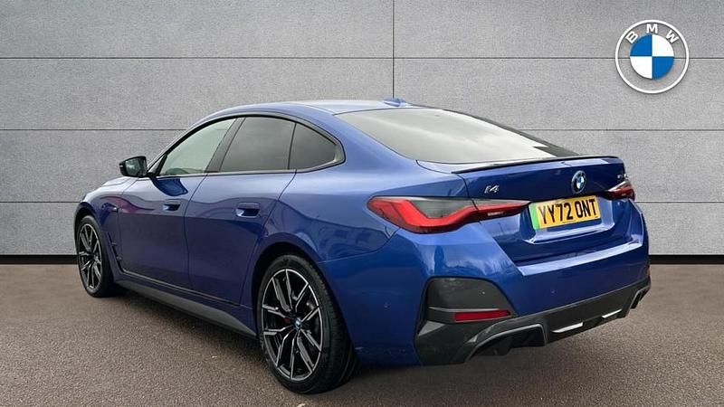 Used BMW i4 M Sport 250 kW (340 HP) 2022 Blue Sedan