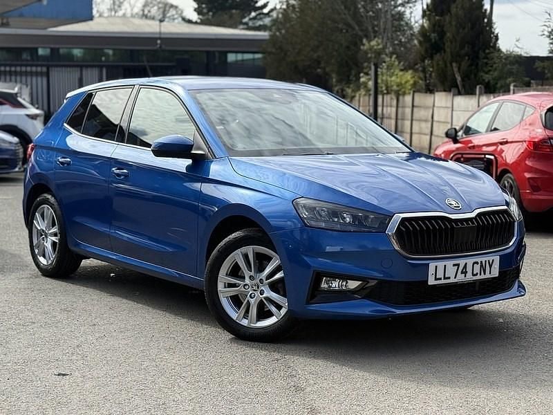 Used Skoda Fabia SE L 2024 Blue Hatchback