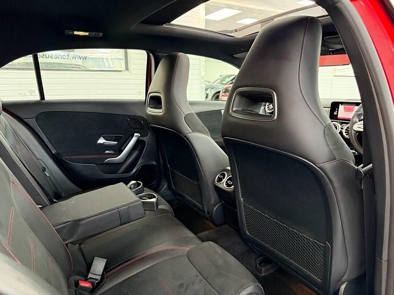 Used Mercedes A200 AMG line 163 HP (119 kW) 2019 Red Hatchback