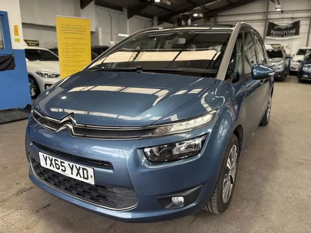 Used Citroën Grand C4 Picasso Exclusive 120 HP (88 kW) 2015 Blue MPV