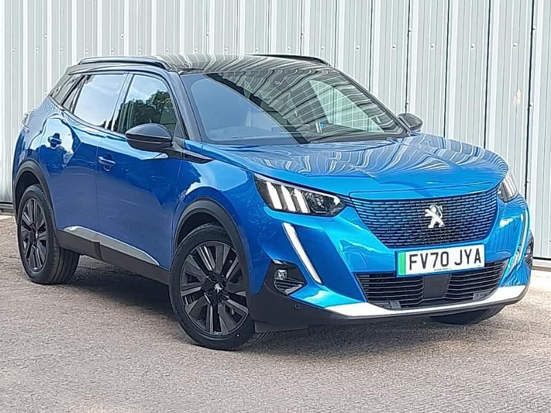 Blue Used 2020 Peugeot e-2008 GTi SUV | £12,498 (A bit pricey) - Image 1/4