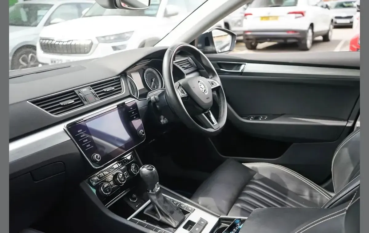 Used Skoda Superb SE Technology 214 HP (157 kW) 2020 Grey Hatchback