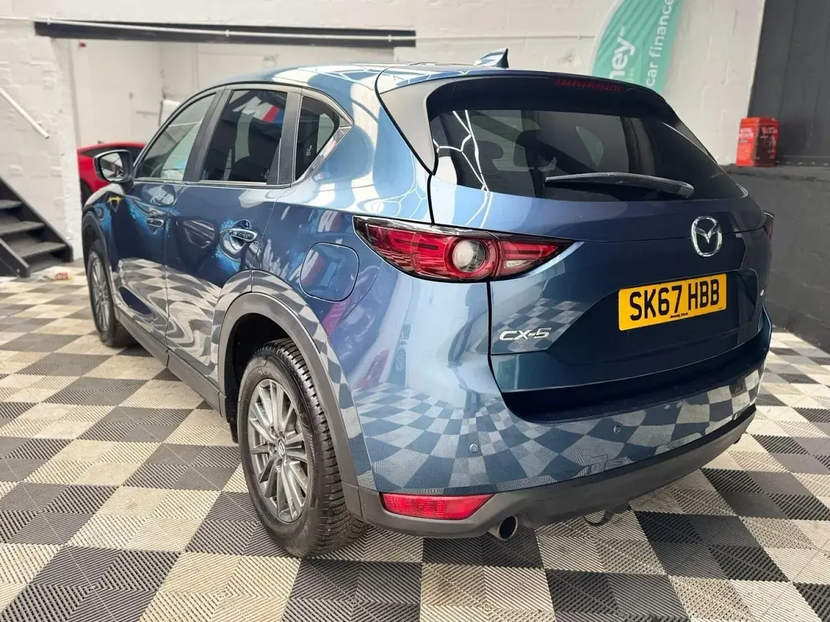 Used Mazda CX-5 165 HP (121 kW) 2017 Blue SUV