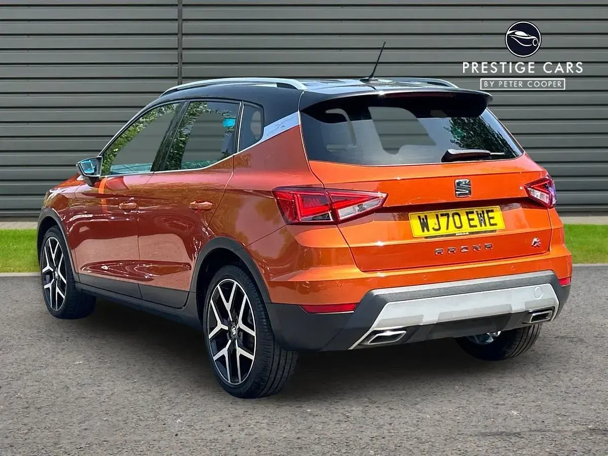 Used Seat Arona FR Sport 115 HP (84 kW) 2020 Orange SUV