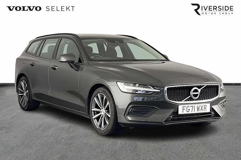 Grey Used 2021 Volvo V60 Momentum Estate | £19,450 (Fair price) - Image 1/4