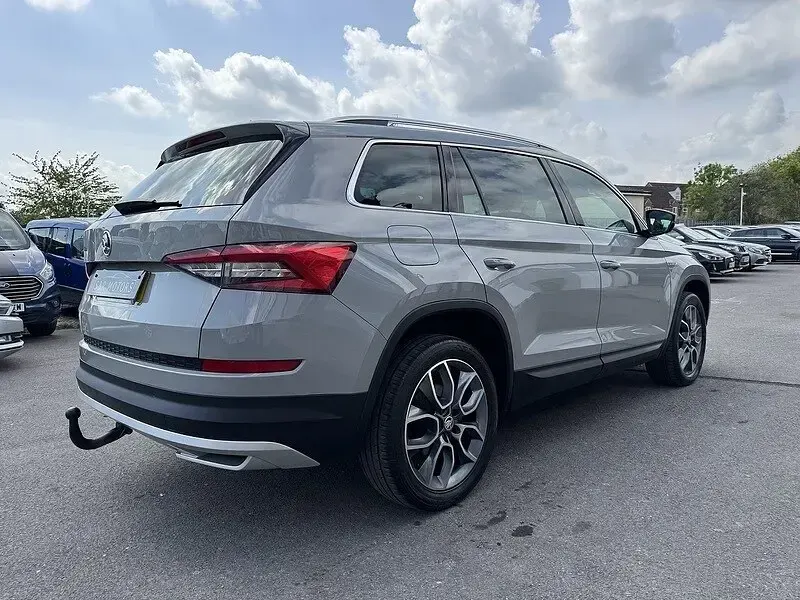 Used Skoda Kodiaq Scout 4x4 150 HP (110 kW) 2018 Grey SUV