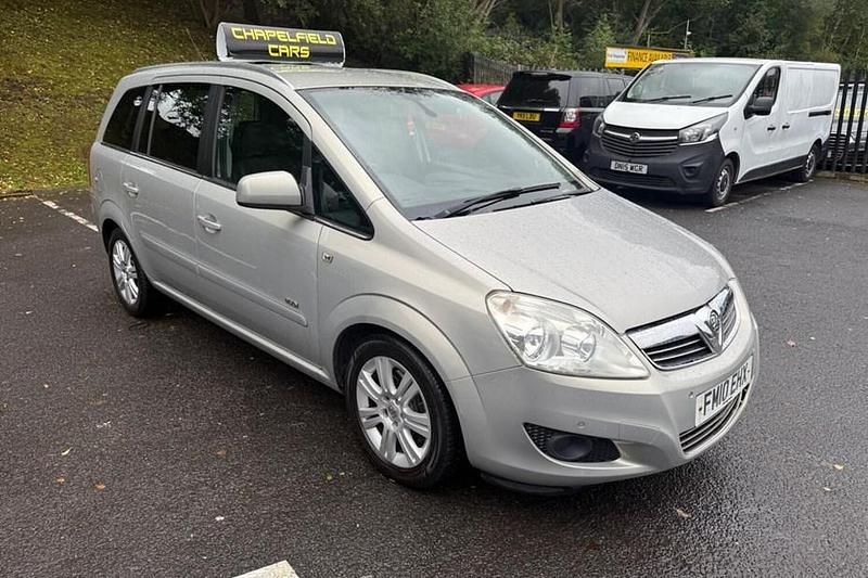 Silver Used 2010 Vauxhall Zafira Design Edition MPV | £1,200 (Super price) - Image 1/1