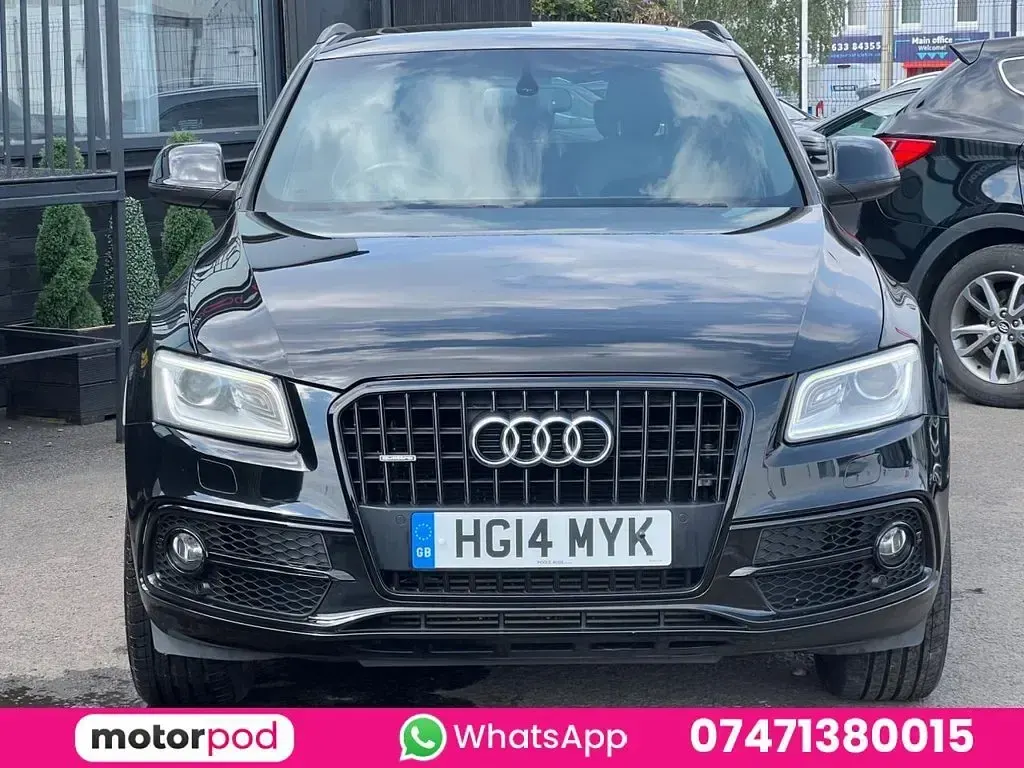 Used Audi Q5 S-line plus 177 HP (130 kW) 2014 Black SUV