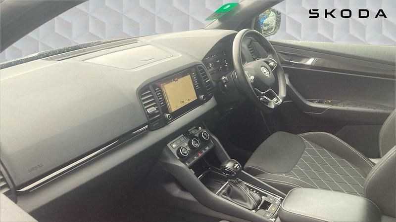 Used Skoda Karoq SportLine 150 HP (110 kW) 2023 Black SUV
