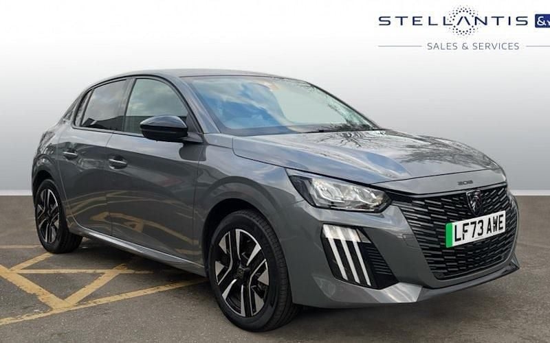 Grey Used 2023 Peugeot e-208 Style Hatchback | £13,914 (Fair price) - Image 1/3