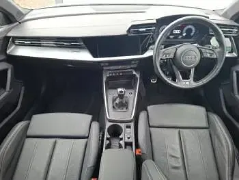 Used Audi A3 S-Line 110 HP (80 kW) 2023 White Sedan