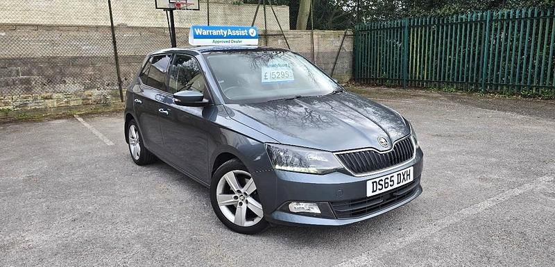 Used Skoda Fabia SE L 103 HP (75 kW) 2015 Grey Hatchback