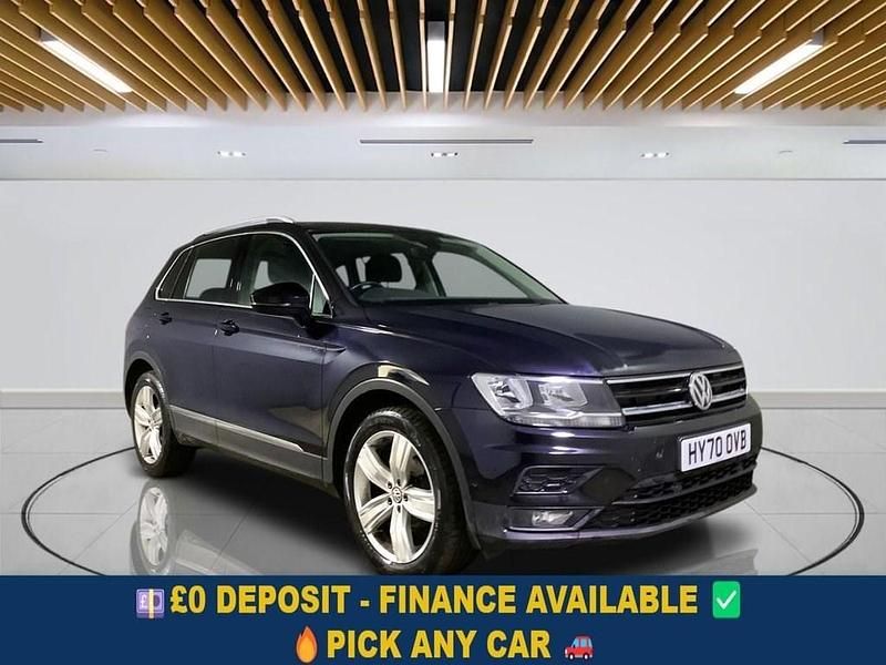 Black Used 2020 VW Tiguan Match SUV | £15,899 (Fair price) - Image 1/4