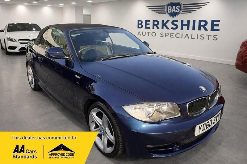 Blue Used 2010 BMW 118 Cabriolet Sport Line Cabriolet | £3,500 (Good price) - Image 1/4