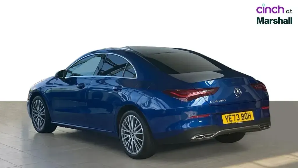 Used Mercedes CLA200 Executive 163 HP (119 kW) 2023 Blue Coupe