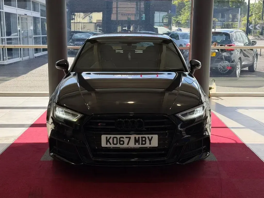 Used Audi A3 Sportback Black Edition 116 HP (85 kW) 2018 Black Hatchback