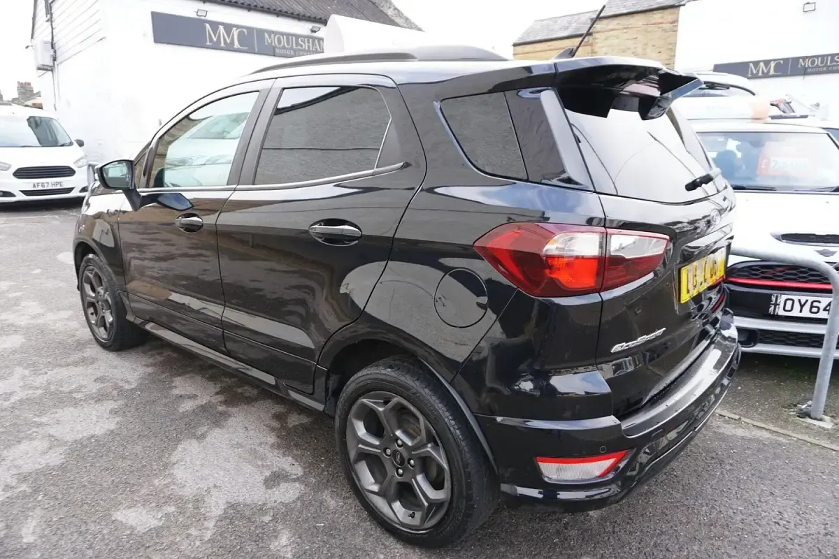 Used Ford Ecosport ST-Line 125 HP (91 kW) 2020 Black SUV