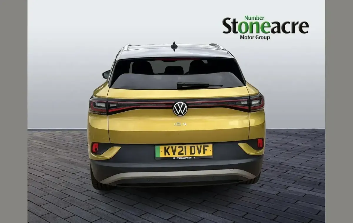 Used VW ID.4 Pro Performance 147 kW (200 HP) 2021 Yellow SUV
