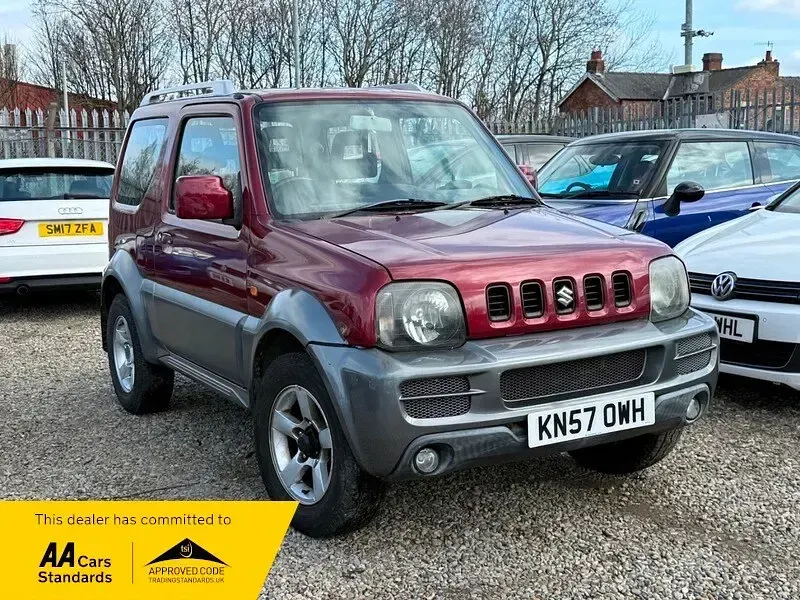 Usado Suzuki Jimny 83 CV (61 kW) 2007 Rojo SUV