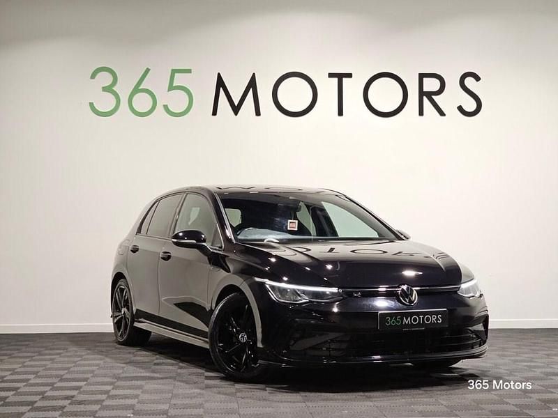 Black Used 2021 VW Golf VII R-line Hatchback | £14,280 (Fair price) - Image 1/3