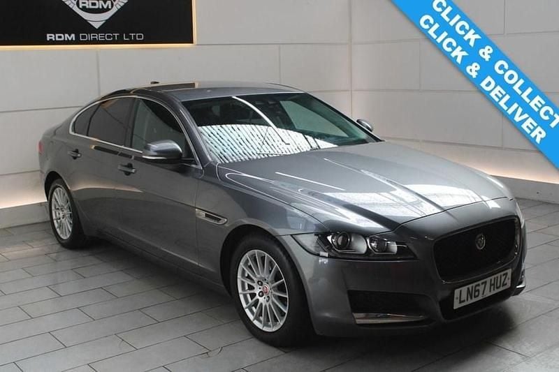 Second-hand Jaguar XF Prestige 180 CP (132 kW) 2017 Gri Berlinǎ