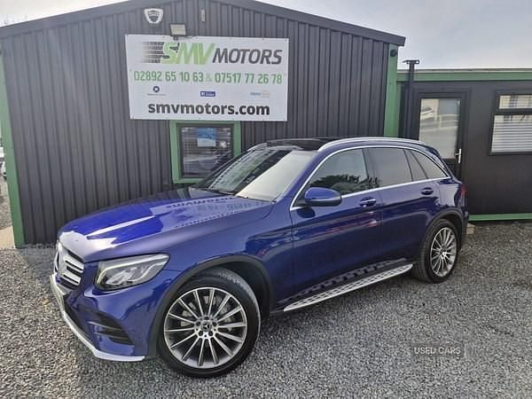 Used Mercedes GLC220 AMG Line Premium 2018 Blue Estate