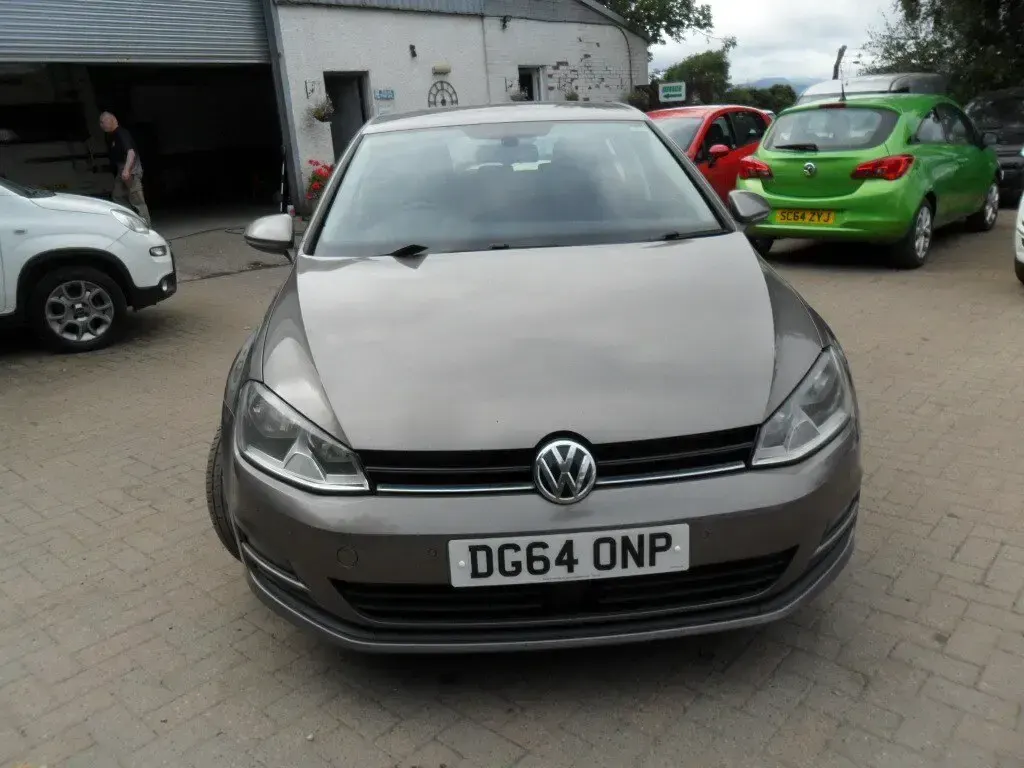 Used VW Golf VII Match 105 HP (77 kW) 2014 Grey Hatchback